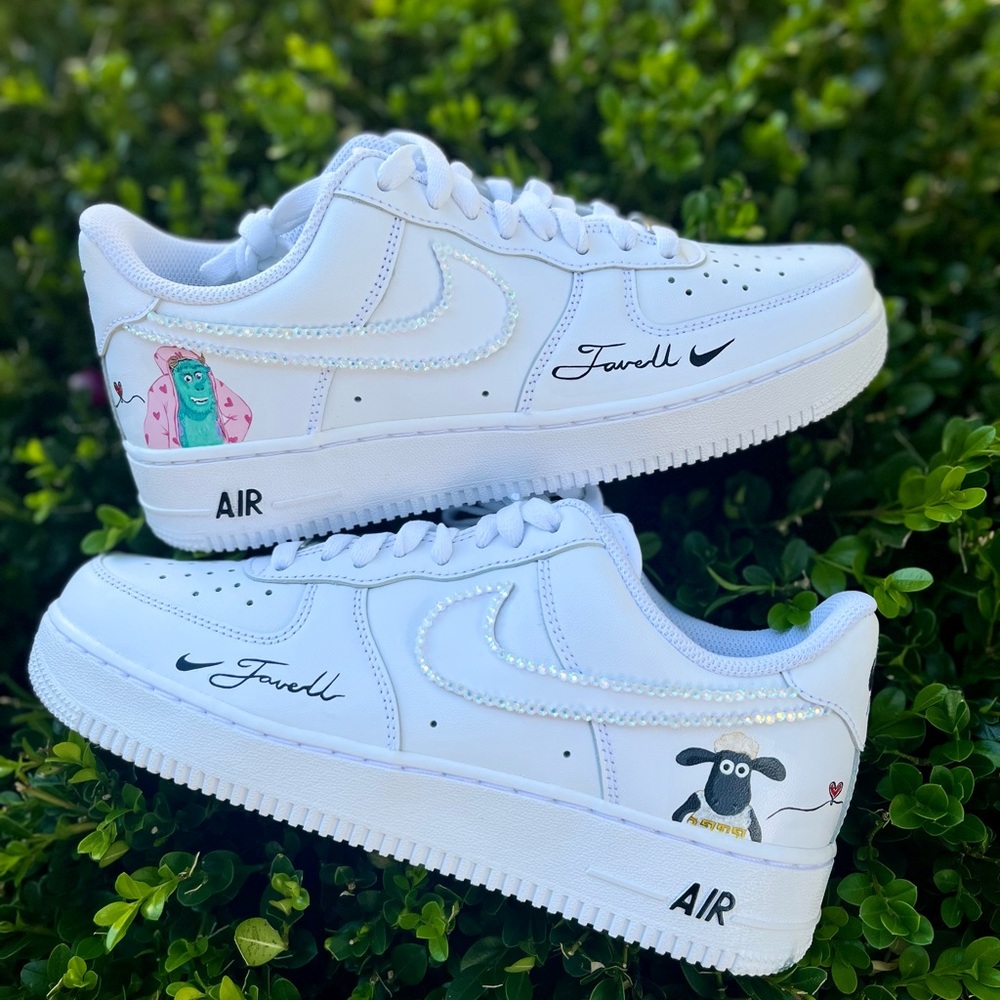 Custom Painted “Character” Nike Air Force 1s